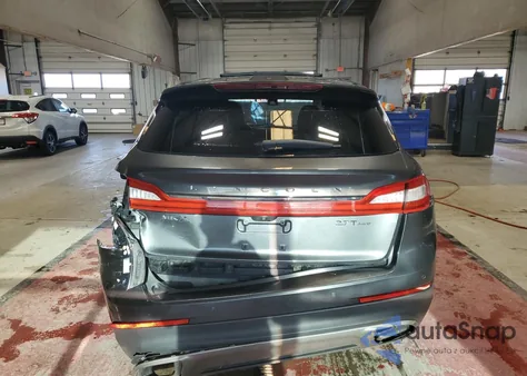2018 Lincoln Mkx Select z USA, uszkodzony, nr VIN 2LMPJ8KP4JBL17719